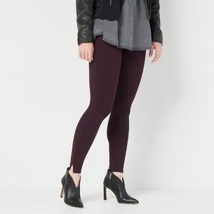 Spanx Ankle Length Ponte Hem Slit Legging 2X